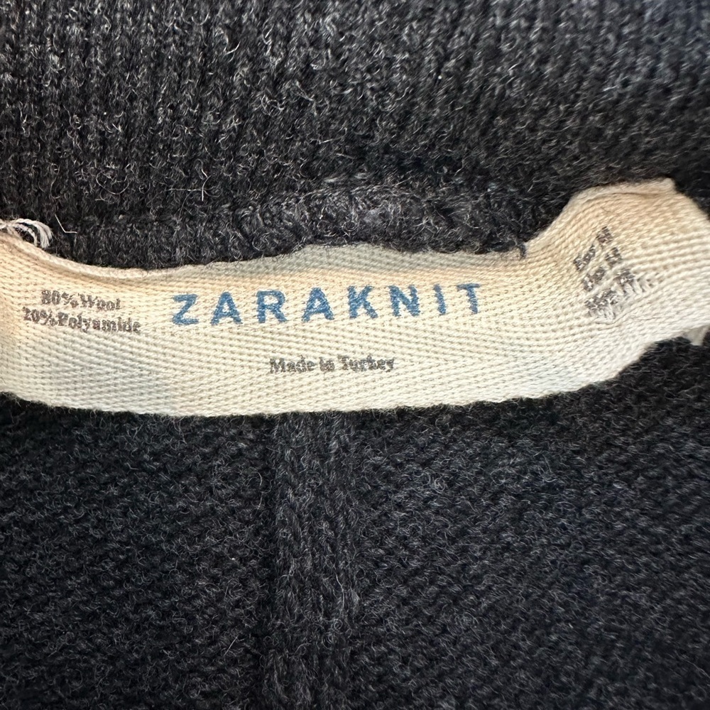 Zara ZW Collection Wool Melange A-line Midi Skirt - Picture 12 of 12